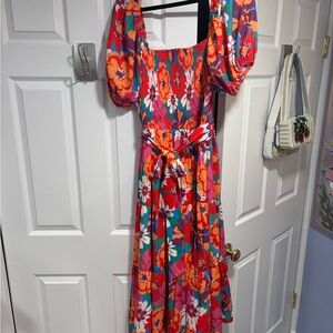 Baltic Born Colorful Floral Maxi Dress